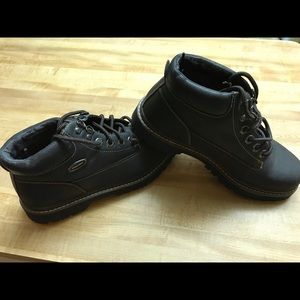 Leather Skechers Boots